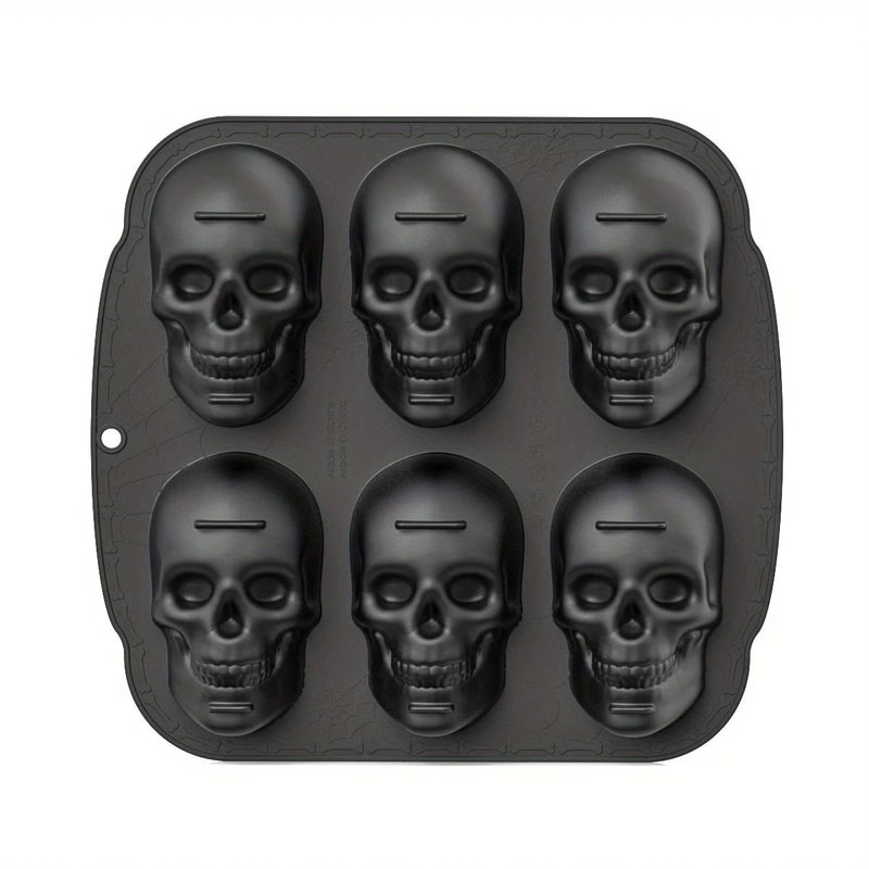 Skull Silicone Cake Decorating Mold 2