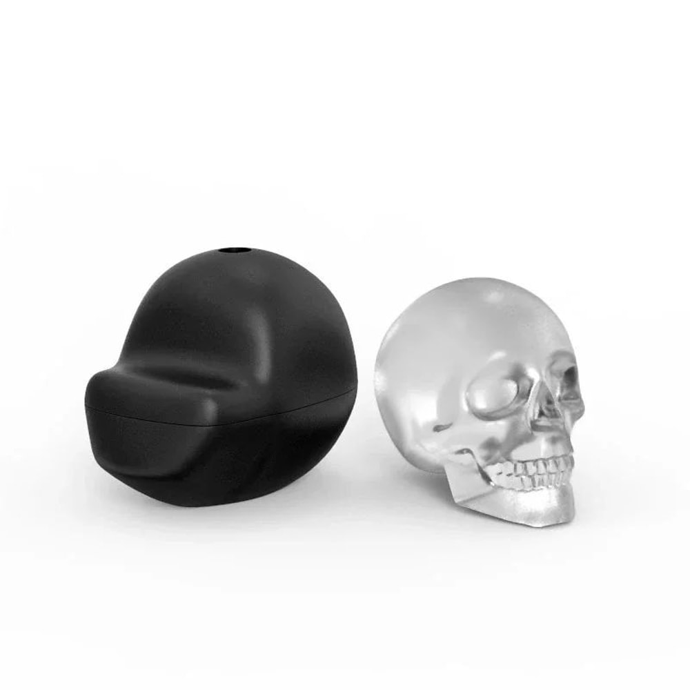 Extra Large 3D Skull Ice Cube Mold 6