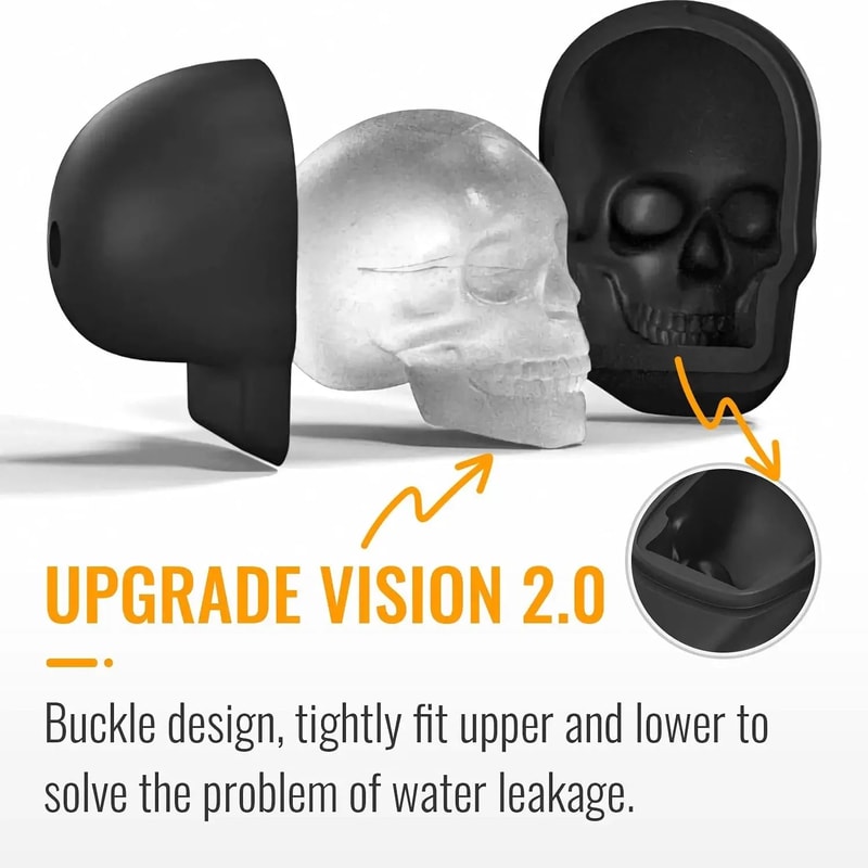 Extra Large 3D Skull Ice Tray 1