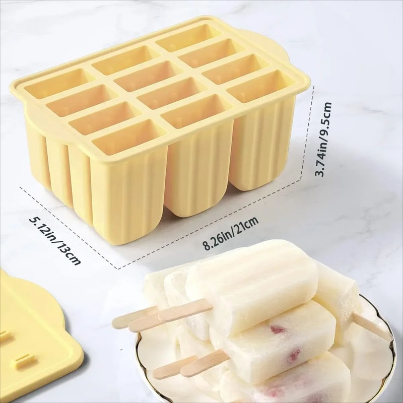 Silicone Popsicle Molds Set Of 12 5
