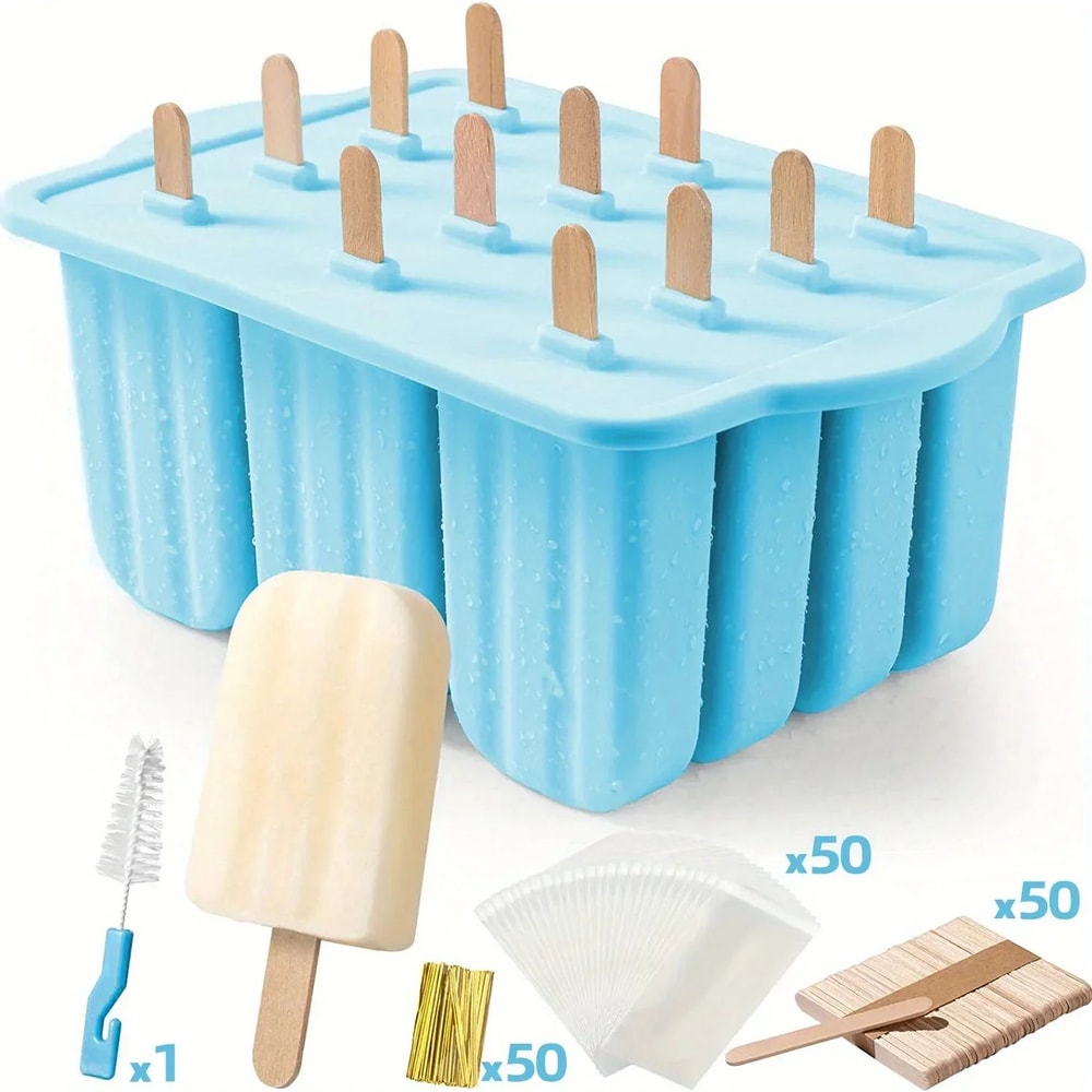 Silicone Popsicle Molds Set Of 12 16