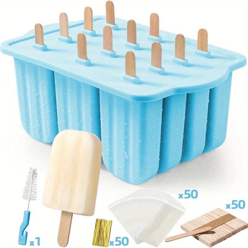 Silicone Popsicle Molds Set Of 12 16