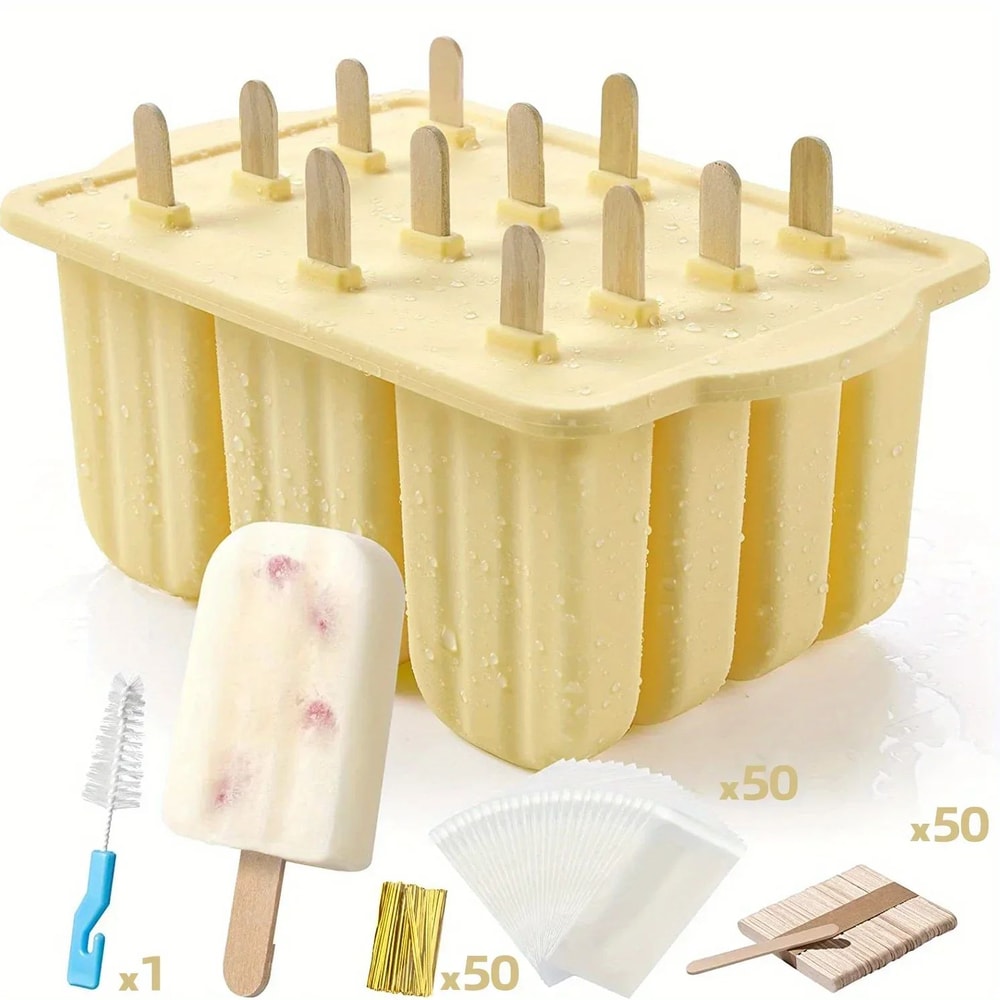 Silicone Popsicle Molds Set Of 12 17