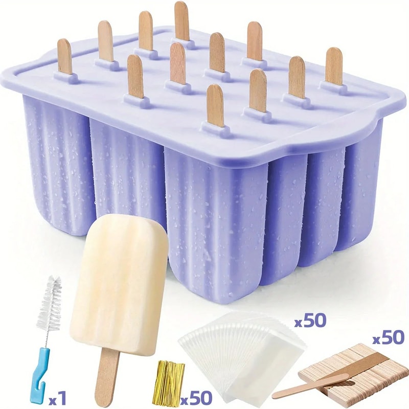 Silicone Popsicle Molds Set Of 12 11