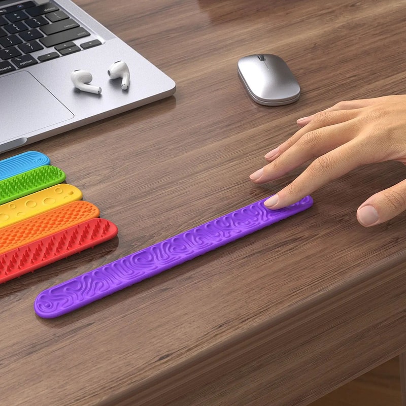Silicone Sensory Slap Bracelet Fidget Toy 9