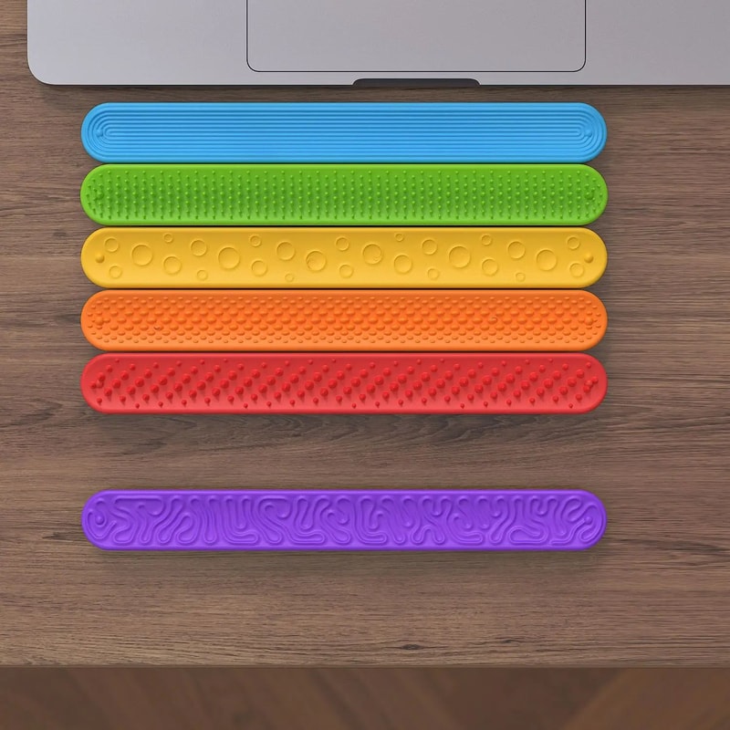 Silicone Sensory Slap Bracelet Fidget Toy 10