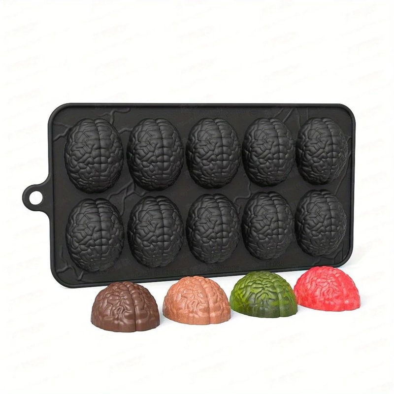 Silicone Brain Ice Cube And Baking Mold 2