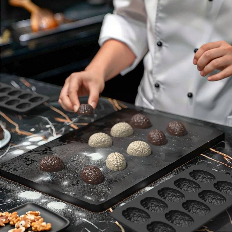 Silicone Brain Ice Cube And Baking Mold 4