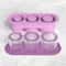 Cylinder Ice Cube Tray For Tumbler Cups 8