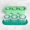 Cylinder Ice Cube Tray For Tumbler Cups 9