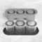 Cylinder Ice Cube Tray For Tumbler Cups 10