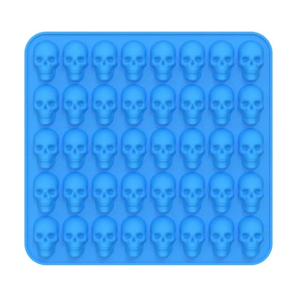 Pumpkin Skull Silicone Ice And Baking Mold 15