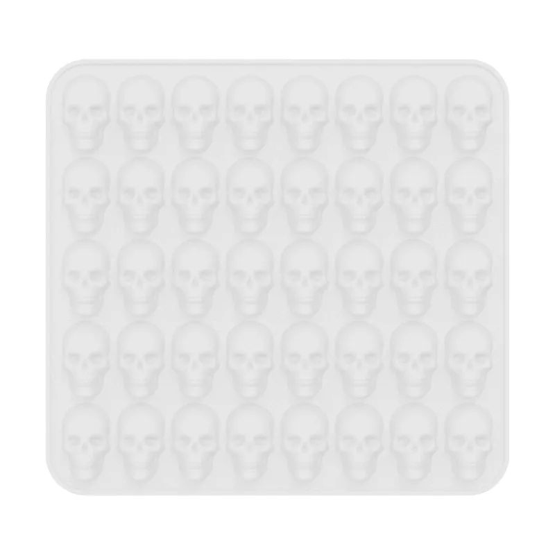 Pumpkin Skull Silicone Ice And Baking Mold 16