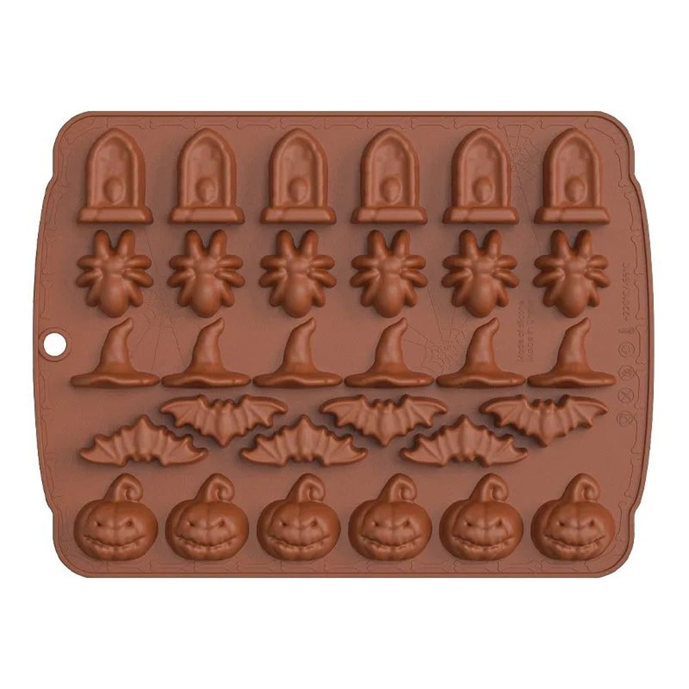 Pumpkin Skull Silicone Ice And Baking Mold 14