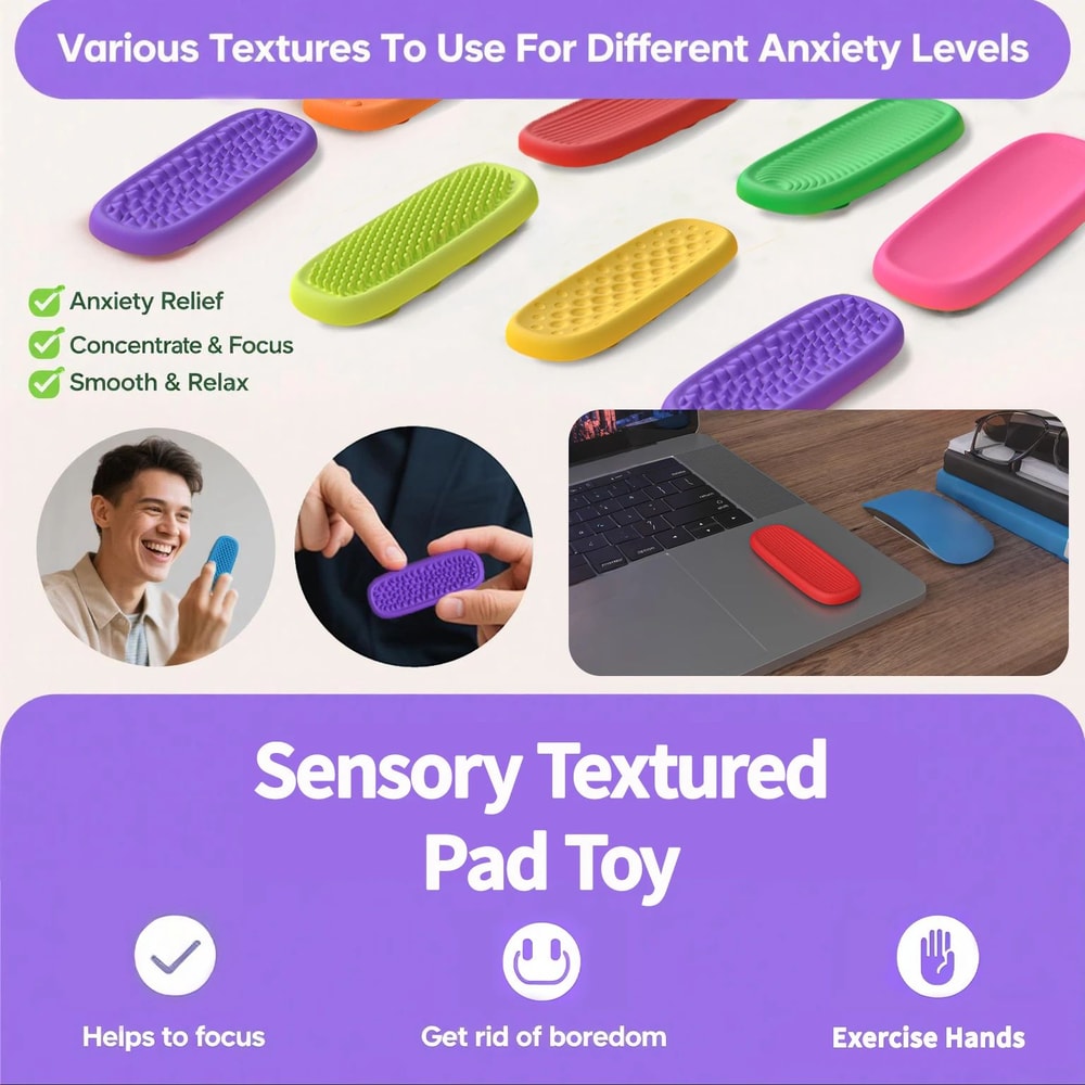 Silicone Sensory Strip Fidget Toy 1