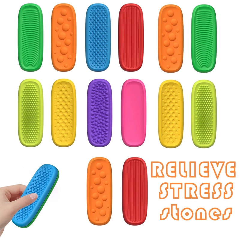 Silicone Sensory Strip Fidget Toy 4