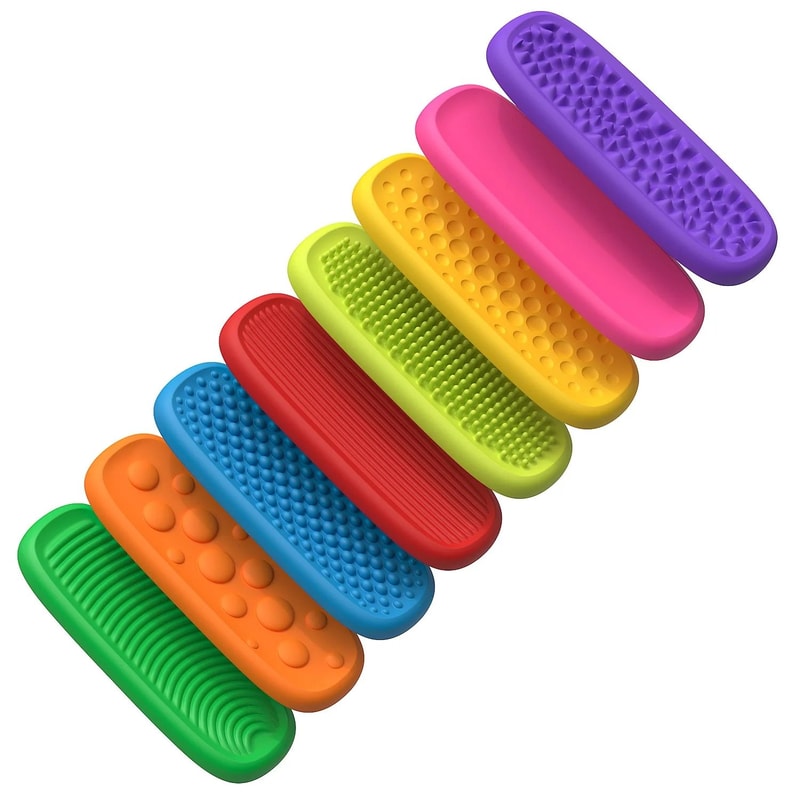 Soft Textured Silicone Sensory Strips 4