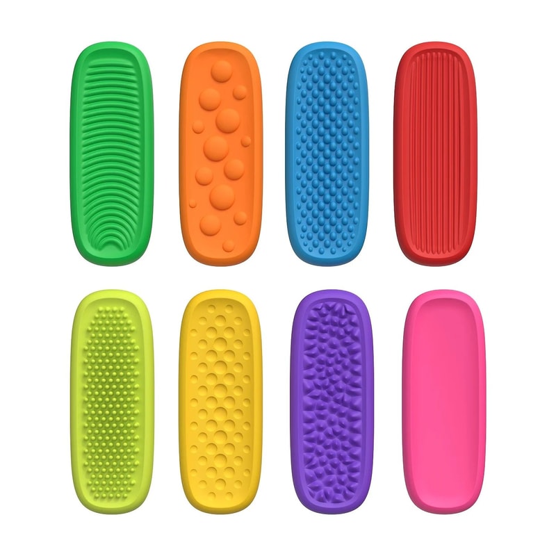 Soft Textured Silicone Sensory Strips 8