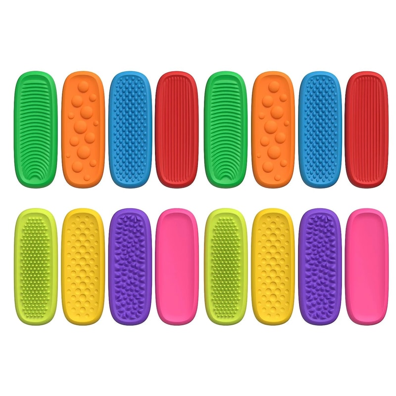 Soft Textured Silicone Sensory Strips 9