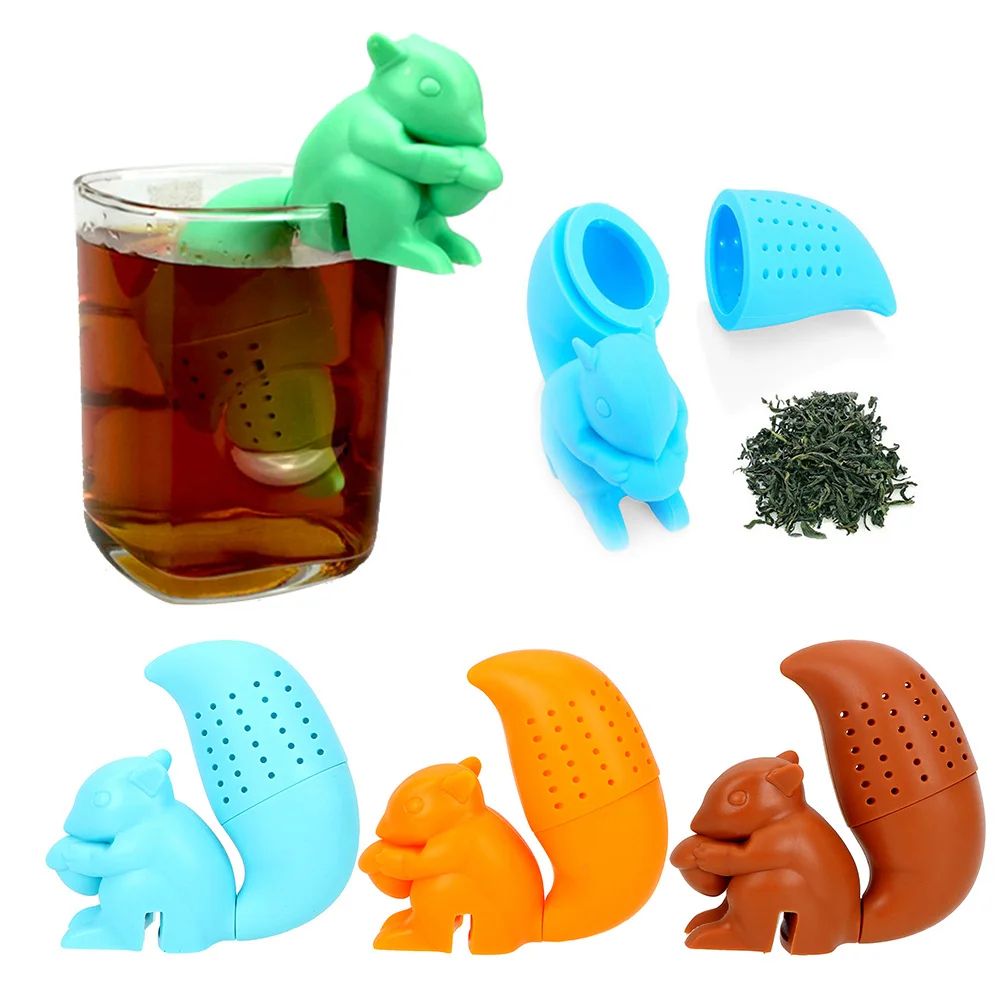 Silicone Squirrel Tea Infuser 1