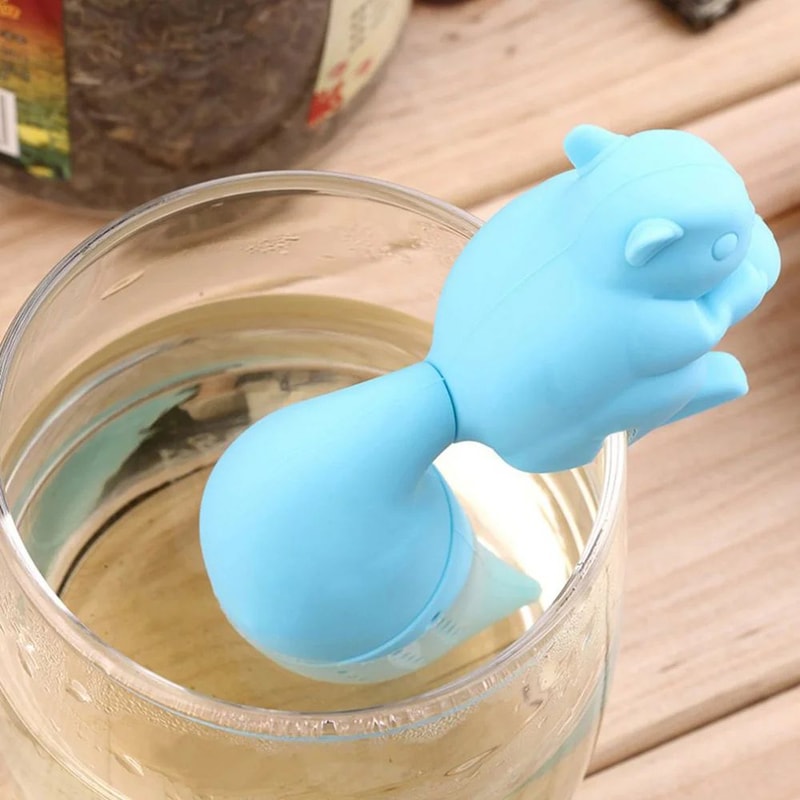 Silicone Squirrel Tea Infuser 3