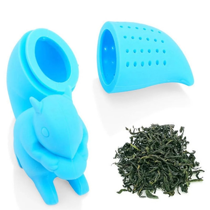 Silicone Squirrel Tea Infuser 4