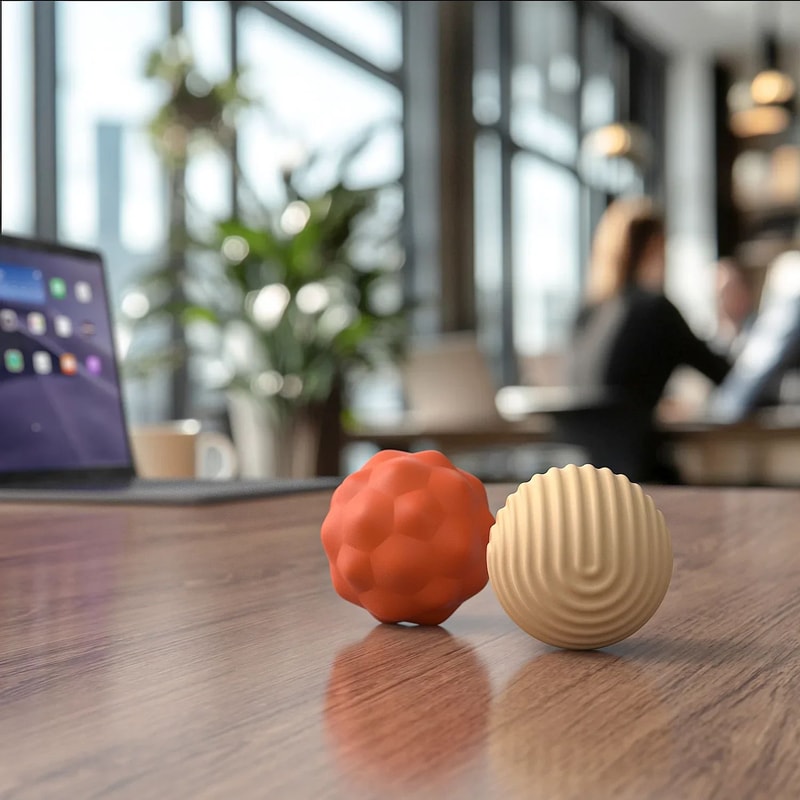 Magnetic Silicone Stress Relief Fidget Ball 5