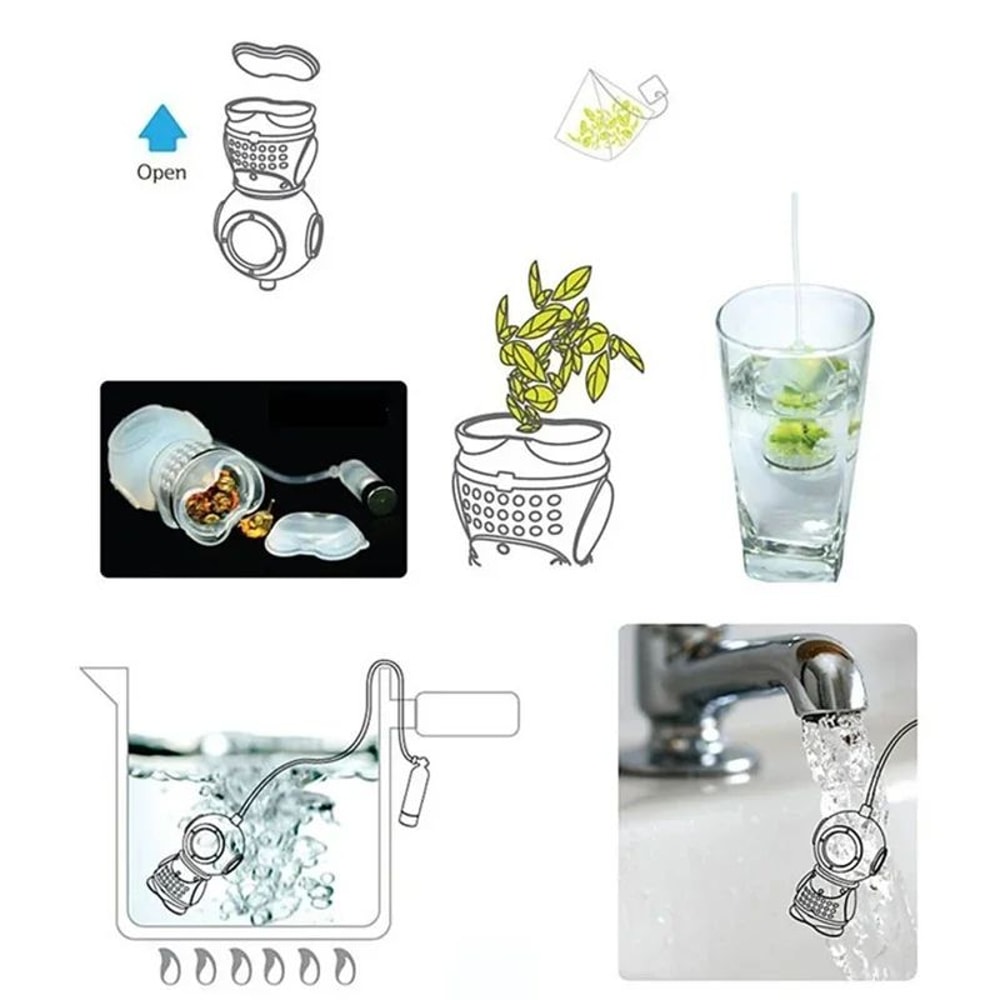 Stainless Steel Tea Infuser Strainer 4
