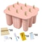 Silicone Popsicle Molds Set With Sticks 5