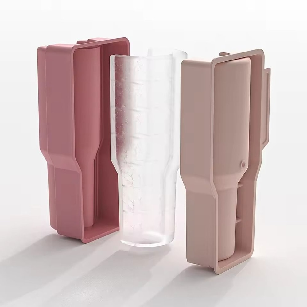 Silicone Cylinder Ice Mold For Bottles And Cups 0