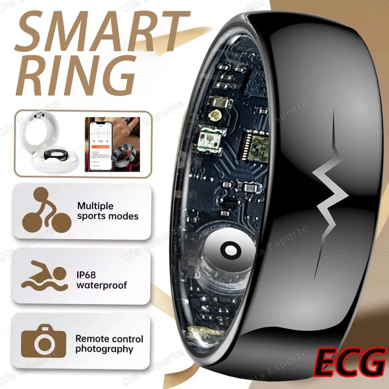 ECG Health Monitoring Smart Ring 0