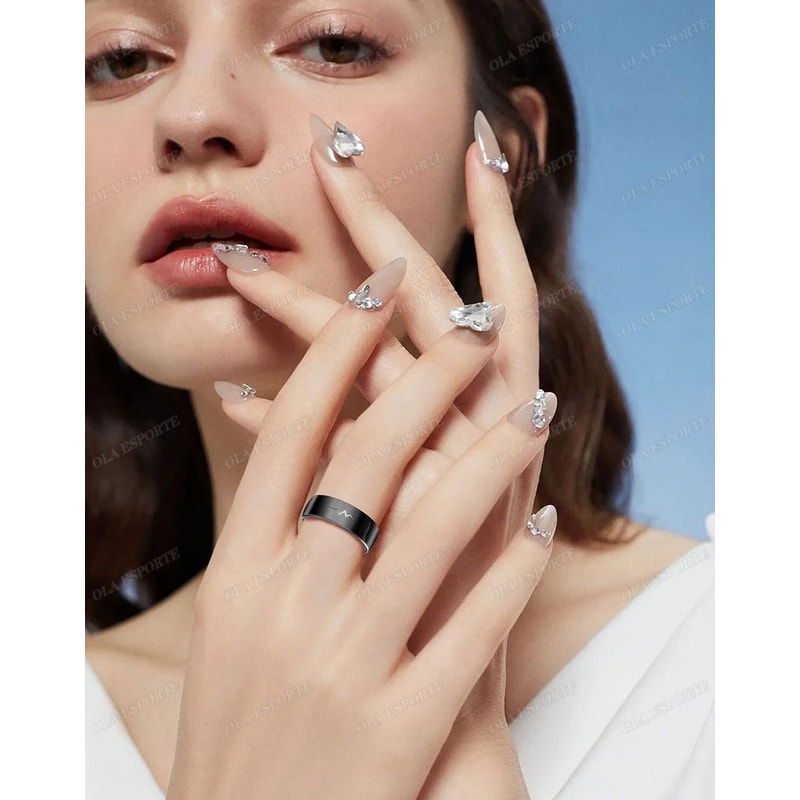 Smart Health Monitoring Ring Heart Rate SpO2 Blood Pressure Temperature Sleep Tracker 11