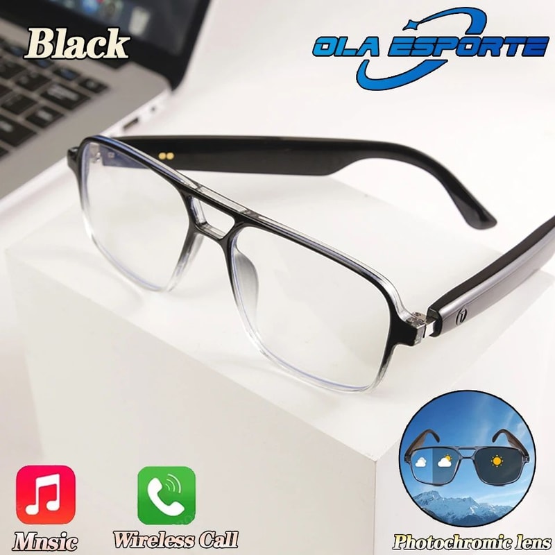Wireless Bluetooth Audio Smart Glasses With Anti Blue Light Protection 13