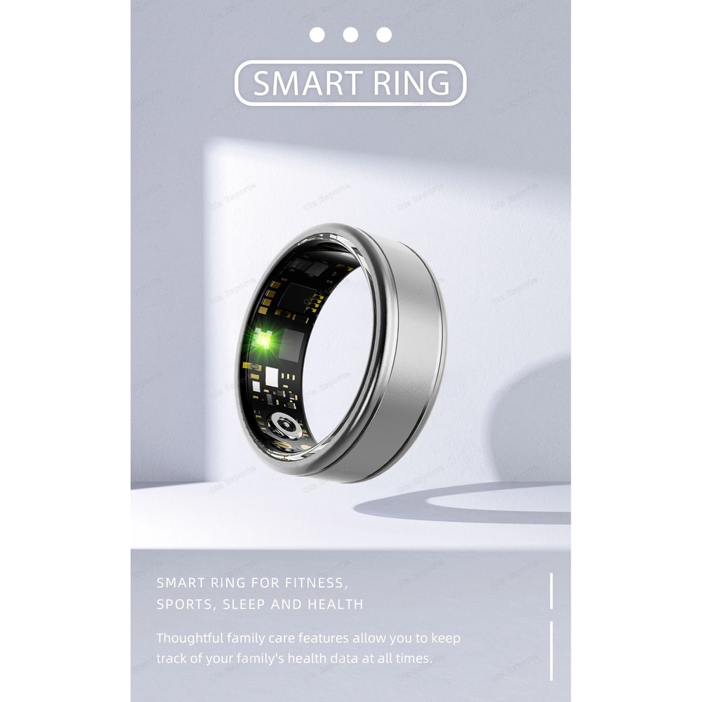 Smart Fitness Health Ring Heart Rate SpO2 Sleep Sport Tracker 6