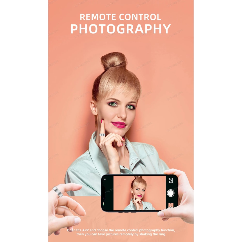 Smart Fitness Health Ring Heart Rate SpO2 Sleep Sport Tracker 10