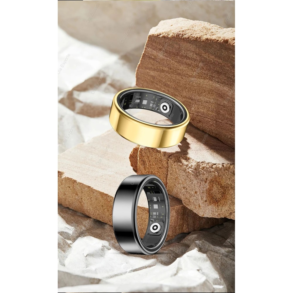 Smart Health Fitness Ring Heart Rate SpO2 Multi Sport Tracker 14