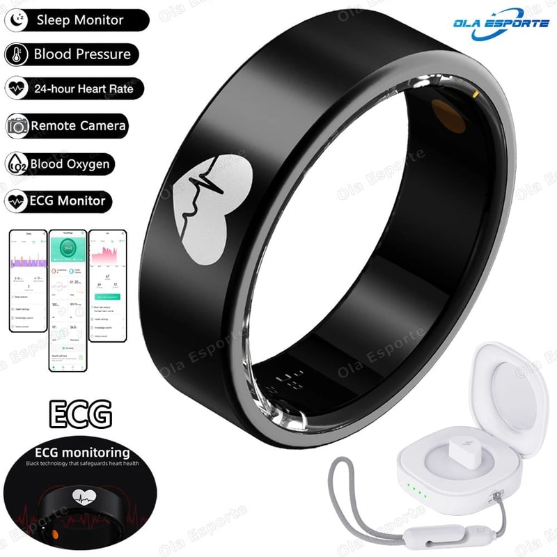 R30 Smart Health Ring ECG Heart Rate Blood Pressure Sleep Tracker 11