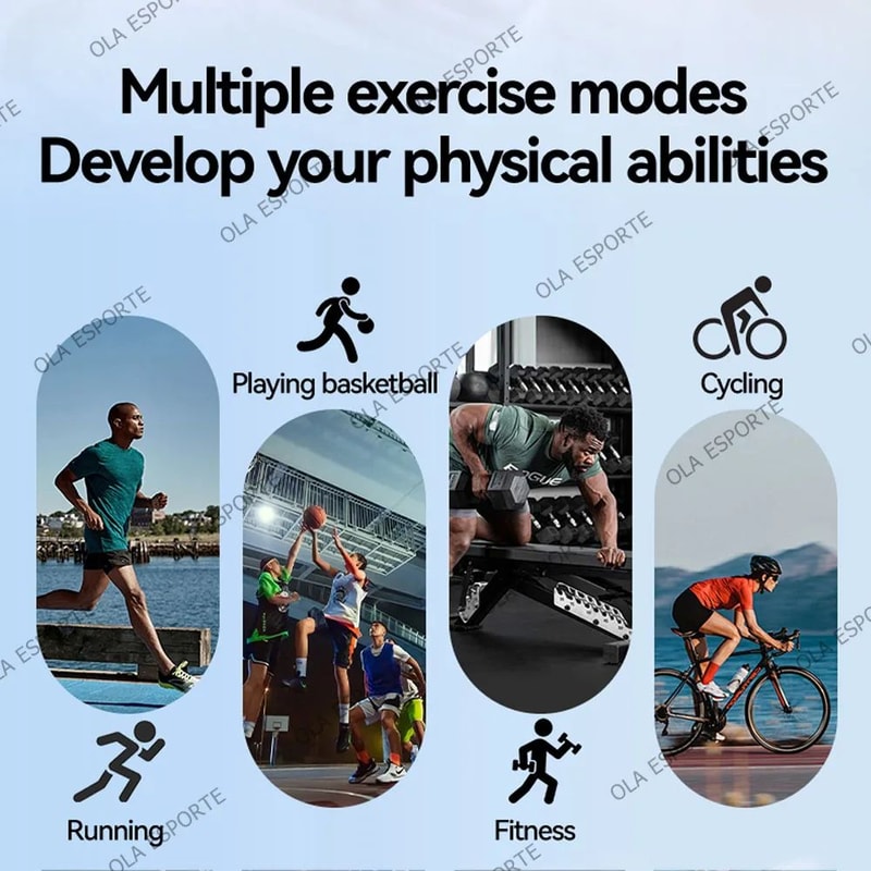 AMOLED Bluetooth Smart Watch With Calling Health Sports Tracking 4