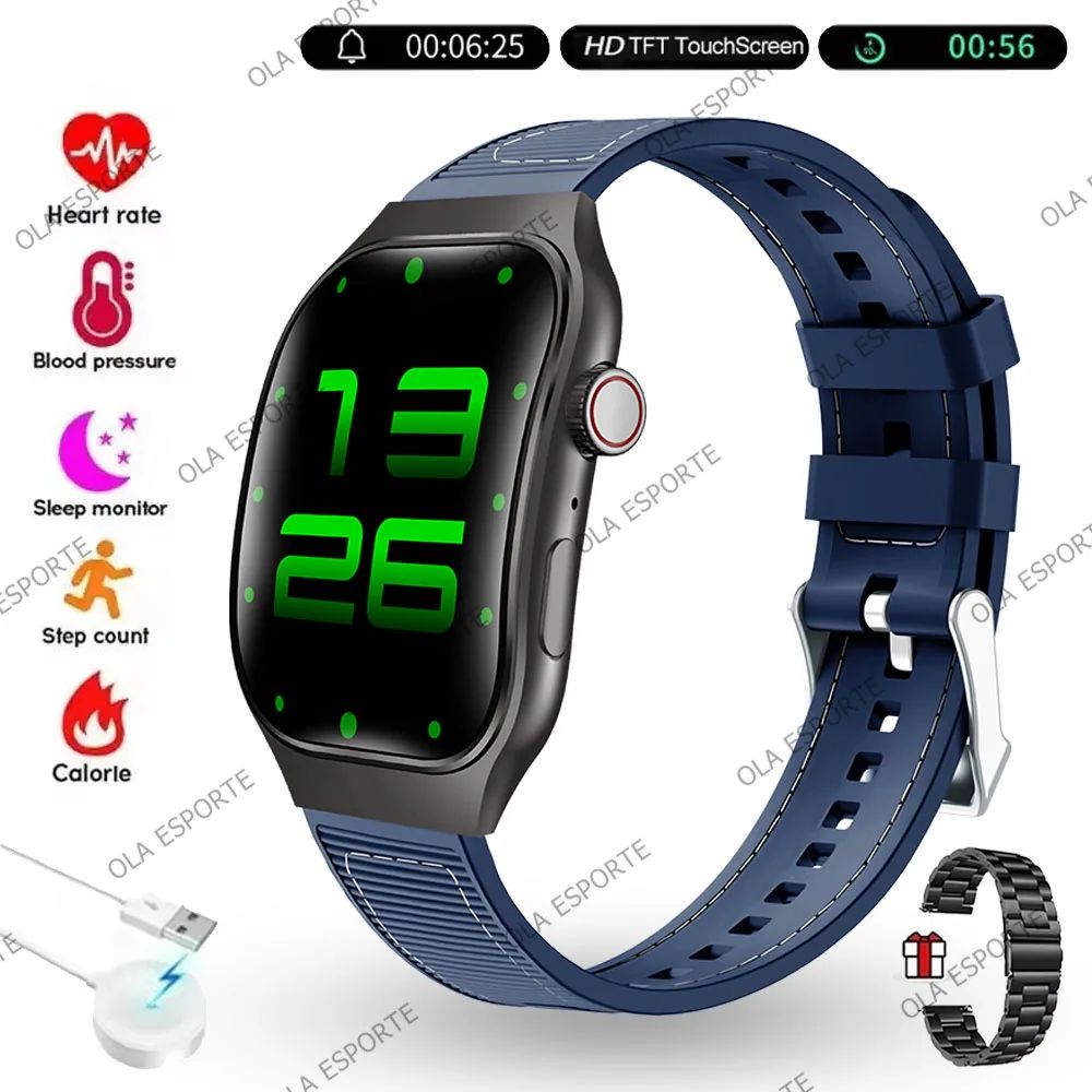AMOLED Bluetooth Smart Watch With Calling Health Sports Tracking 17