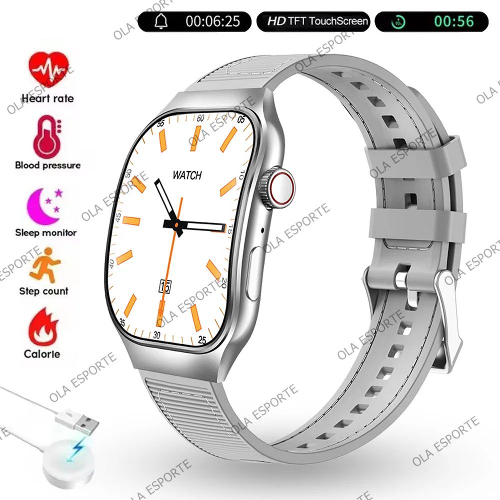 AMOLED Bluetooth Smart Watch With Calling Health Sports Tracking 11