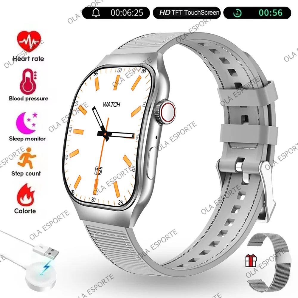 AMOLED Bluetooth Smart Watch With Calling Health Sports Tracking 15