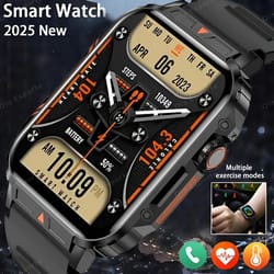 outdoor military bluetooth smart watch heart rate spo2 fitness tracker