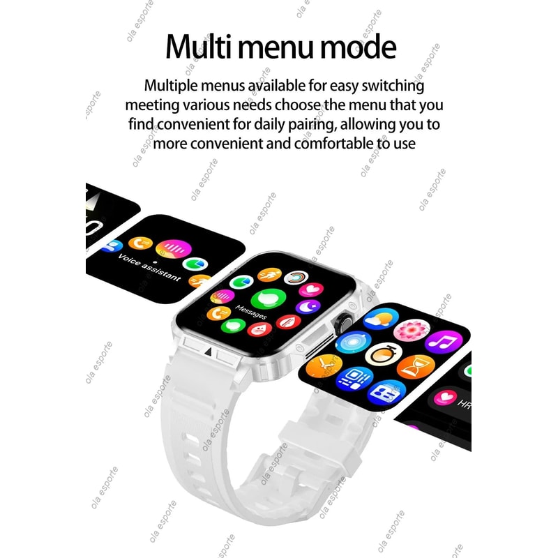 Outdoor Military Bluetooth Smart Watch Heart Rate SpO2 Fitness Tracker 15