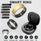 R09 Smart Health Fitness Ring Heart Rate SpO2 Sleep Tracker 0