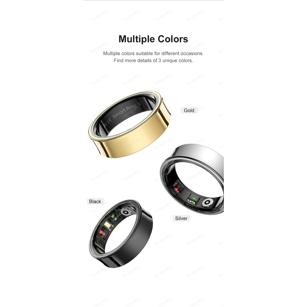 R09 Smart Health Fitness Ring Heart Rate SpO2 Sleep Tracker 7