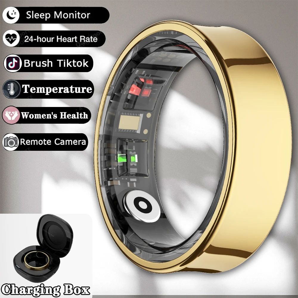 R09 Smart Health Fitness Ring Heart Rate SpO2 Sleep Tracker 13
