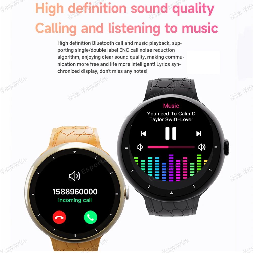 Outdoor Fashion Bluetooth Smart Watch Heart Rate Fitness Tracker 3