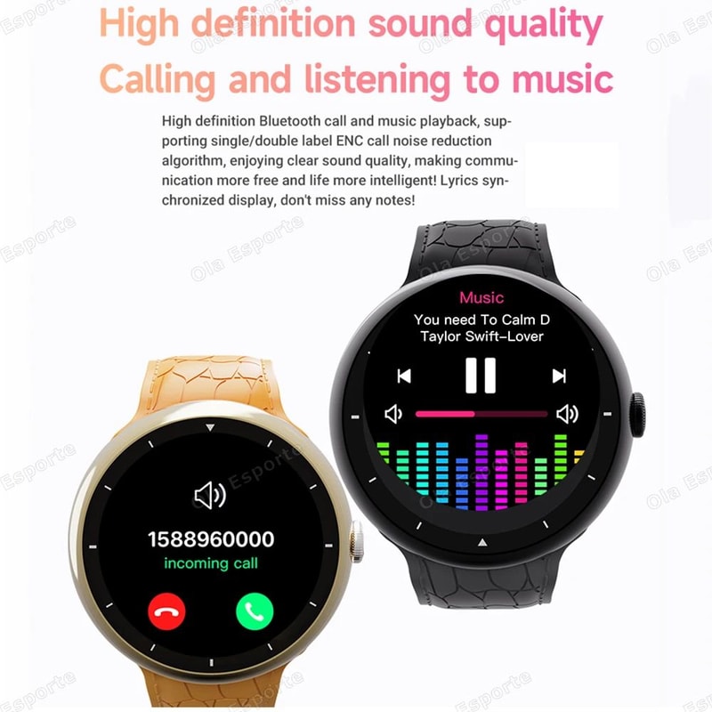 Outdoor Fashion Bluetooth Smart Watch Heart Rate Fitness Tracker 3
