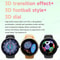 Outdoor Fashion Bluetooth Smart Watch Heart Rate Fitness Tracker 5