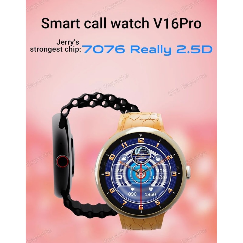 Outdoor Fashion Bluetooth Smart Watch Heart Rate Fitness Tracker 6
